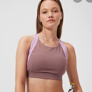 NWOT OV snacks bra deep taupe